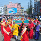 প্রধানমন্ত্রীকে অভিনন্দন জানিয়ে রাজশাহীতে আনন্দ র‌্যালি