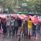 কেয়া বেতন-ভাতার দাবিতে গাজীপুর ও আশুলিয়ার ৯ গার্মেন্টসের শ্রমিকদের কাকরাইল মোড় অবরোধ