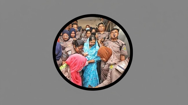 রিমান্ড ও জামিন নামঞ্জুর, আদালত প্রাঙ্গণে হোঁচট খেলেন শিরীন শারমিন চৌধুরী